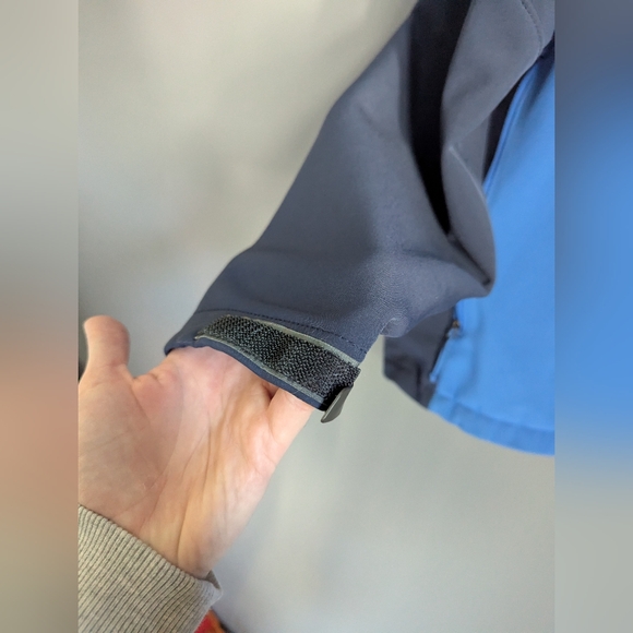 The North Face Blue Color Black Full Zip Jacket Men's Size XL. - Picture 3 of 7